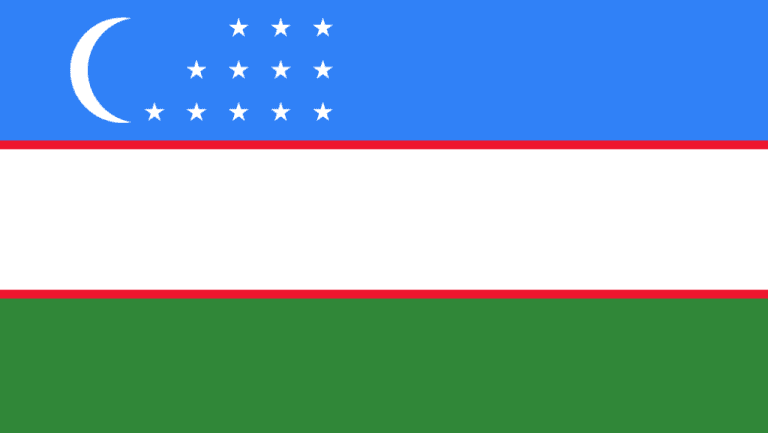 Uzbekistan flag